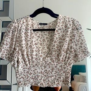 Floral Crop Top